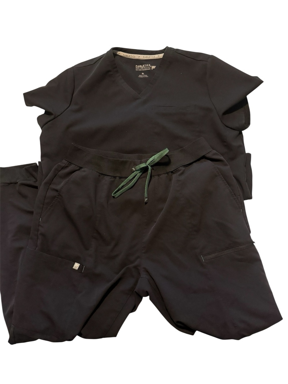 Women’s Black Fabletics Scrubs